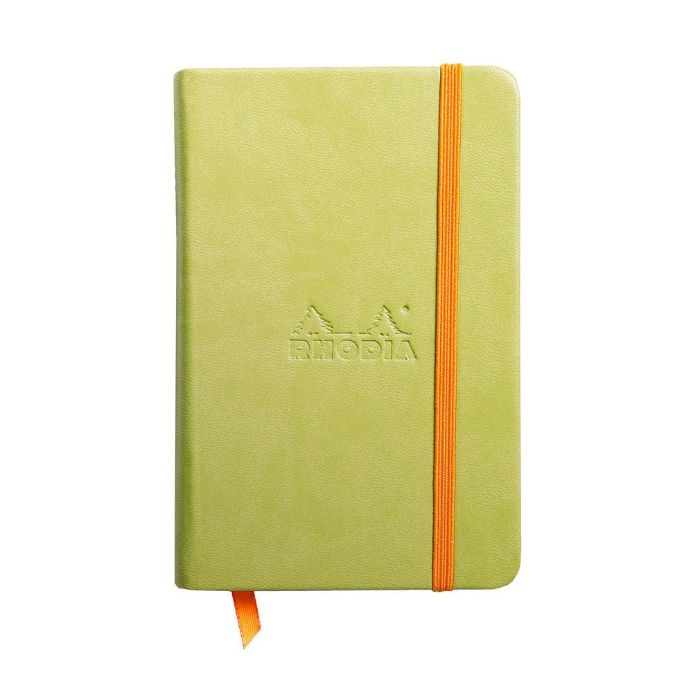 Rhodiarama Hardcover Lined Notebook (105X148mm) - SCOOBOO - RHRM_AGRN_NB_105X148_LINE_118646C - Ruled