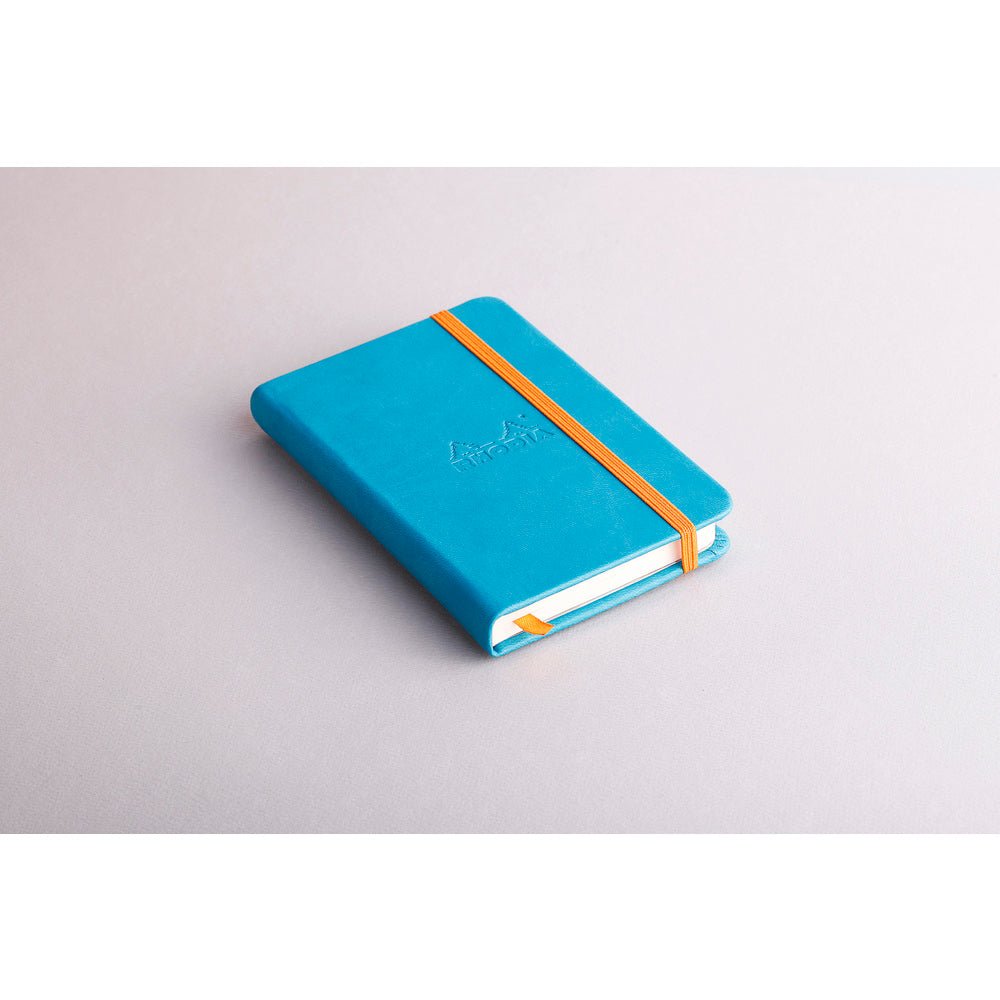 Rhodiarama Hardcover Lined Notebook (105X148mm) - SCOOBOO - RHRM_TURQ_NB_105X148_LINE_118647C - Ruled