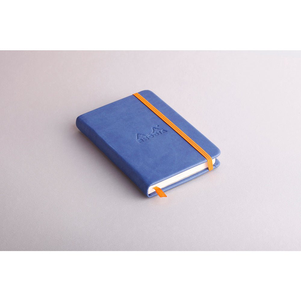 Rhodiarama Hardcover Lined Notebook (105X148mm) - SCOOBOO - RHRM_SBLU_NB_105X148_LINE_118648C - Ruled