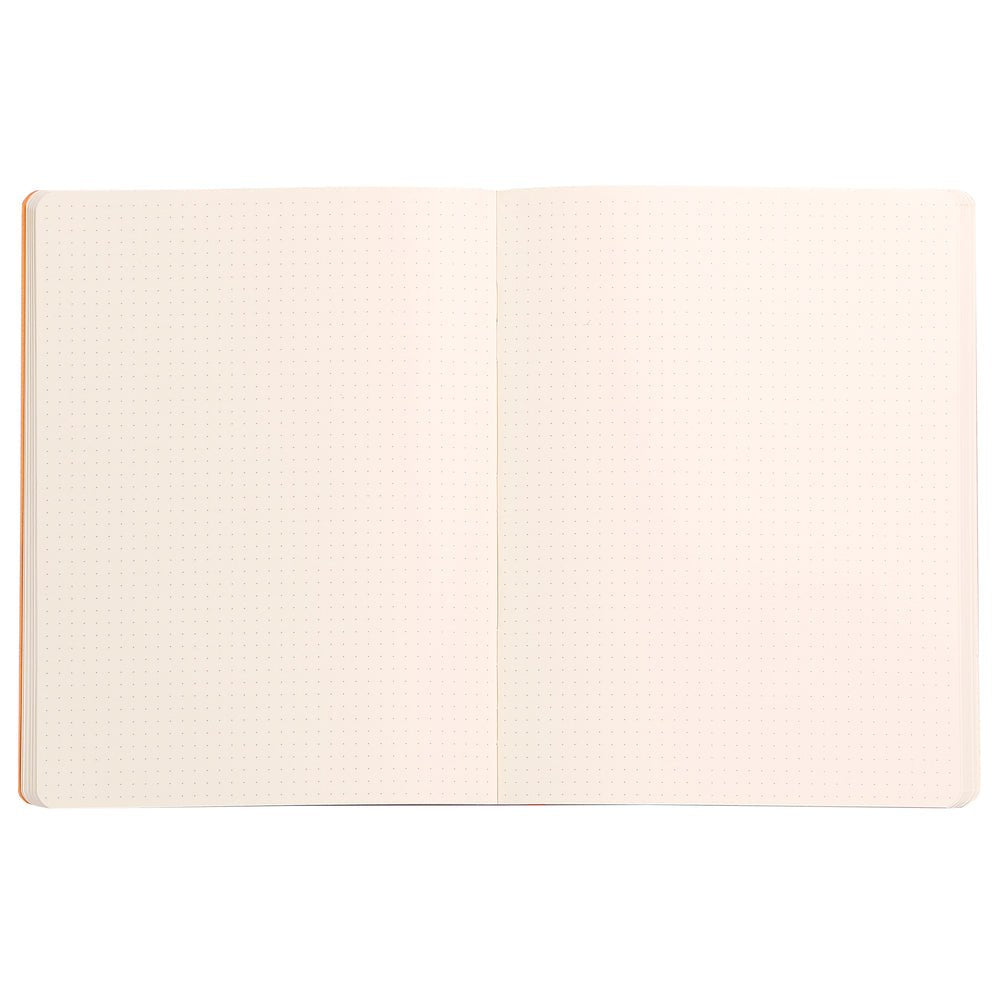 Rhodiarama Softcover Dotted Notebook (190X250mm) - SCOOBOO - RHRM_LLC_NB_190X250_DOT_117561C - Ruled