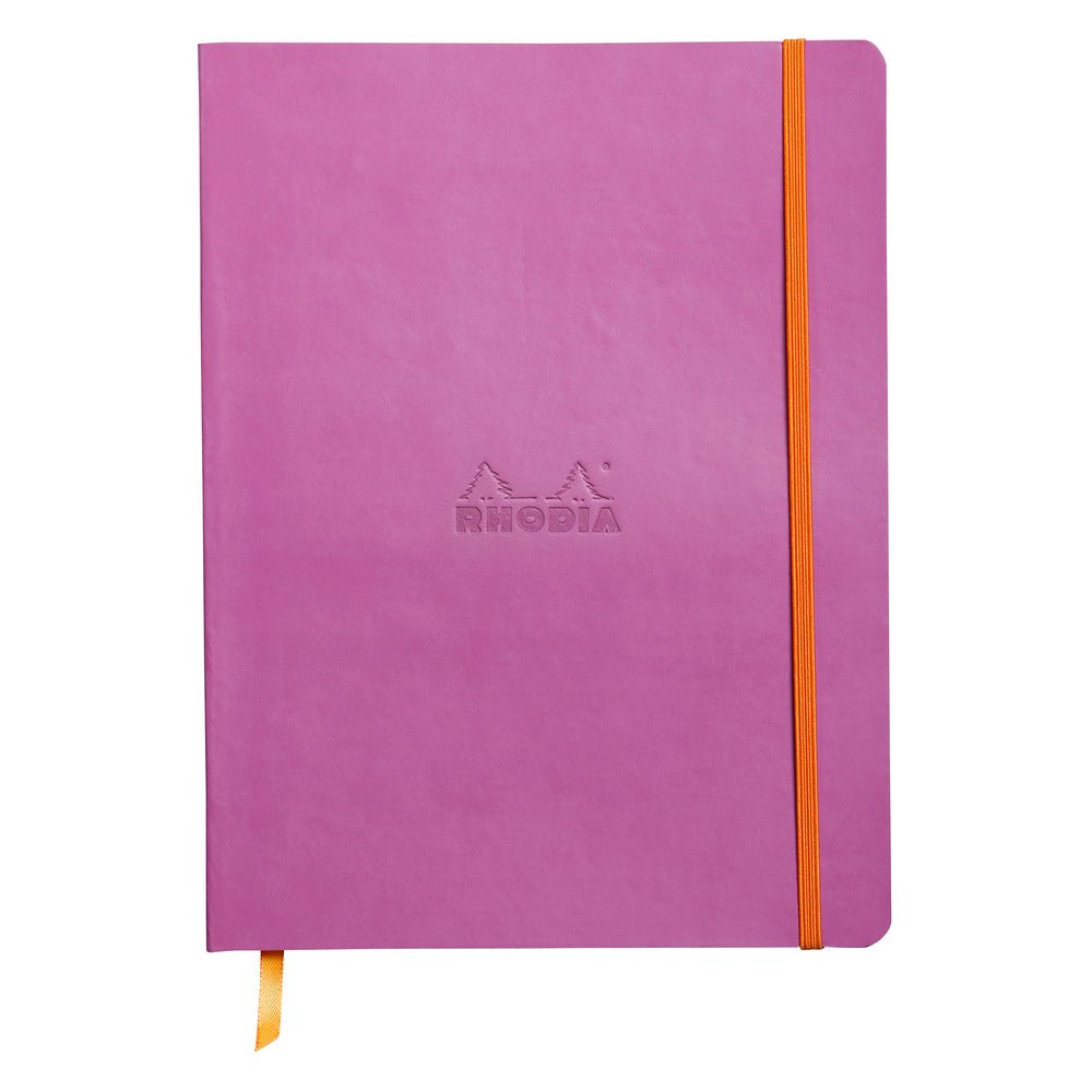 Rhodiarama Softcover Dotted Notebook (190X250mm) - SCOOBOO - RHRM_LLC_NB_190X250_DOT_117561C - Ruled