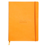 Rhodiarama Softcover Dotted Notebook (190X250mm) - SCOOBOO - RHRM_ORN_NB_190X250_DOT_117565C - Ruled