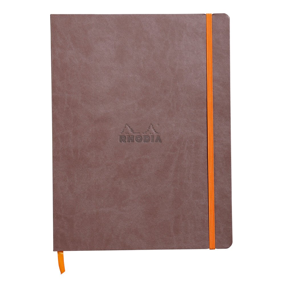 Rhodiarama Softcover Dotted Notebook (190X250mm) - SCOOBOO - RHRM_CLT_NB_190X250_DOT_117553C - Ruled