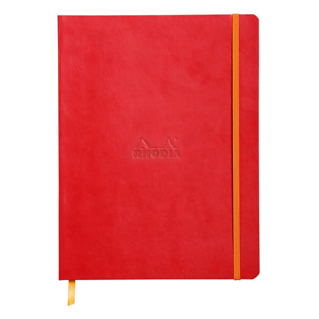 Rhodiarama Softcover Dotted Notebook (190X250mm) - SCOOBOO - RHRM_PPY_NB_190X250_DOT_117563C - Ruled