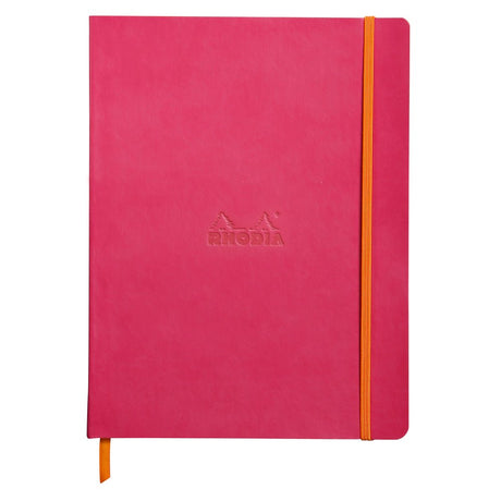 Rhodiarama Softcover Lined Notebook (190X250mm) - SCOOBOO - RHRM_RSBRY_NB_190X250_LINE_117512C - Ruled