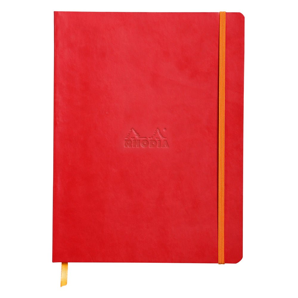 Rhodiarama Softcover Lined Notebook (190X250mm) - SCOOBOO - RHRM_PPY_NB_190X250_LINE_117513C - Ruled