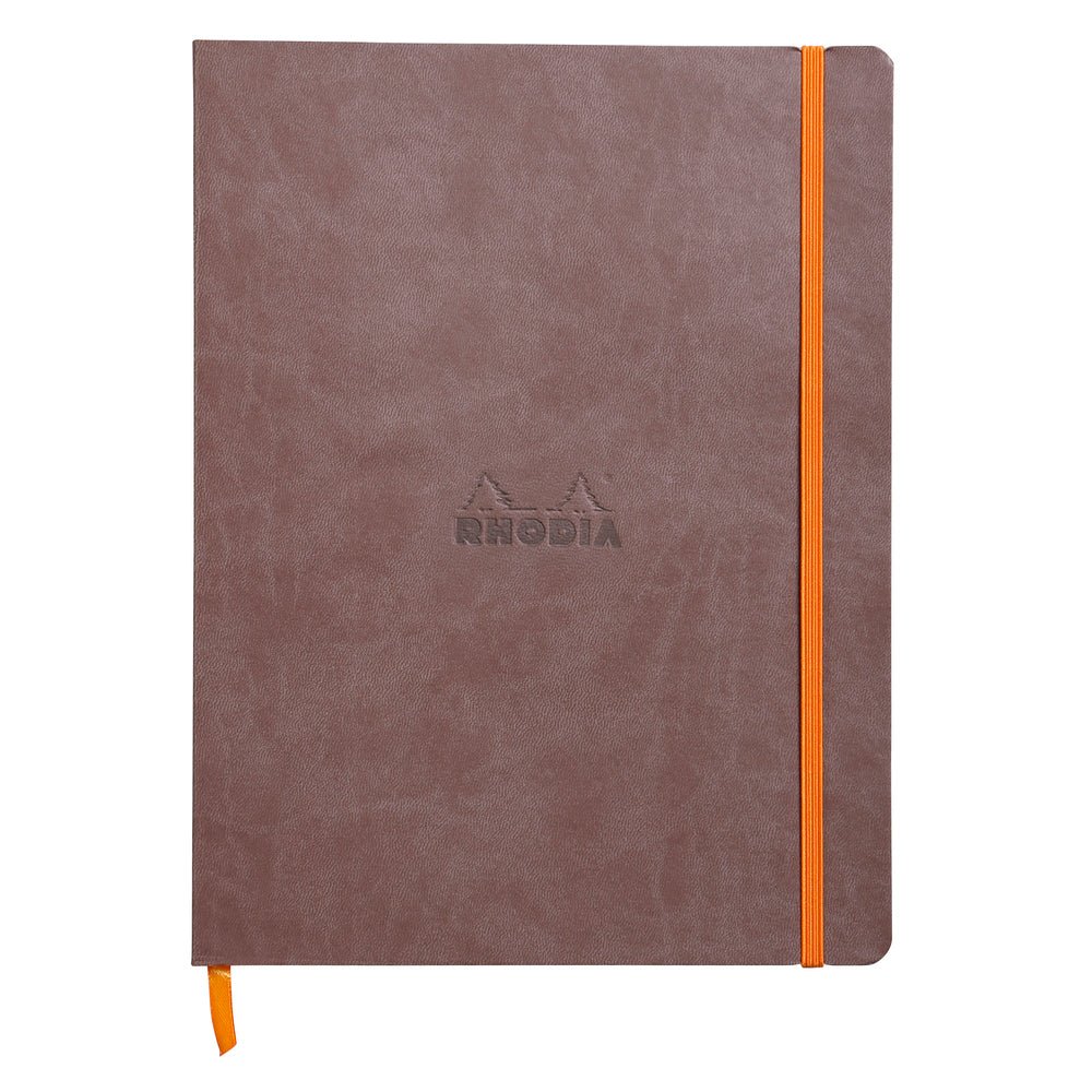 Rhodiarama Softcover Lined Notebook (190X250mm) - SCOOBOO - RHRM_CLT_NB_190X250_LINE_117503C - Ruled