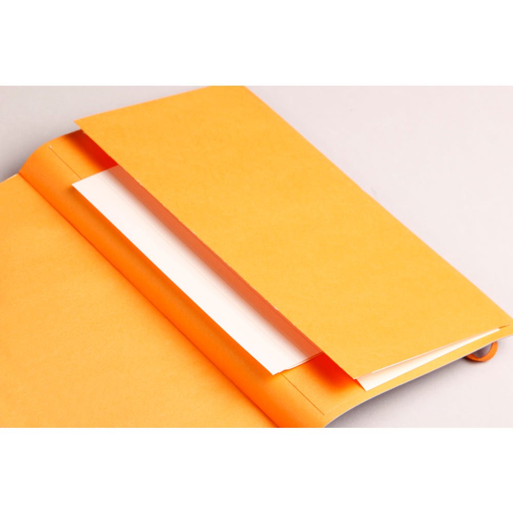 Rhodiarama Softcover Lined Notebook (190X250mm) - SCOOBOO - RHRM_BGE_NB_190X250_LINE_117505C - Ruled