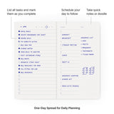 Roda Tasknote Planner - Pack of 2 - SCOOBOO - RTP - Planners