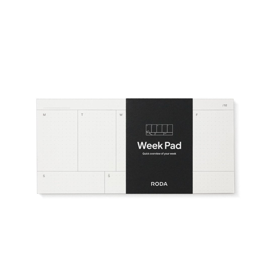 Roda Week Pad Planner - SCOOBOO - RWPP - Planners