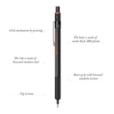 Rotring 500 Black 0.7mm Mechanical Pencil - SCOOBOO - 1904727 - TGM - Mechanical Pencil