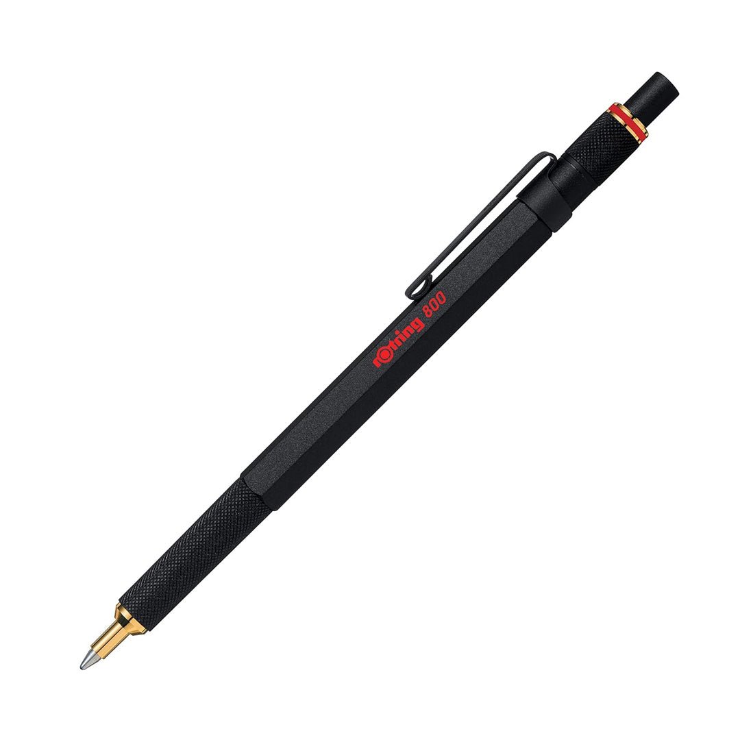 Rotring 800 Series Black 1.0mm Ball Pen - SCOOBOO - 2032579 - TGM - Ball Pen