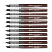 Rotring Tikky Graphic Fineliners - Pack of 12 - SCOOBOO - 1904750 - TGM - Fineliners