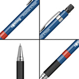 Rotring Visumax 0.7mm Mechanical Pencil - 2B Lead - Pack of 12 - SCOOBOO - 2089101 - TGM - Mechanical Pencil