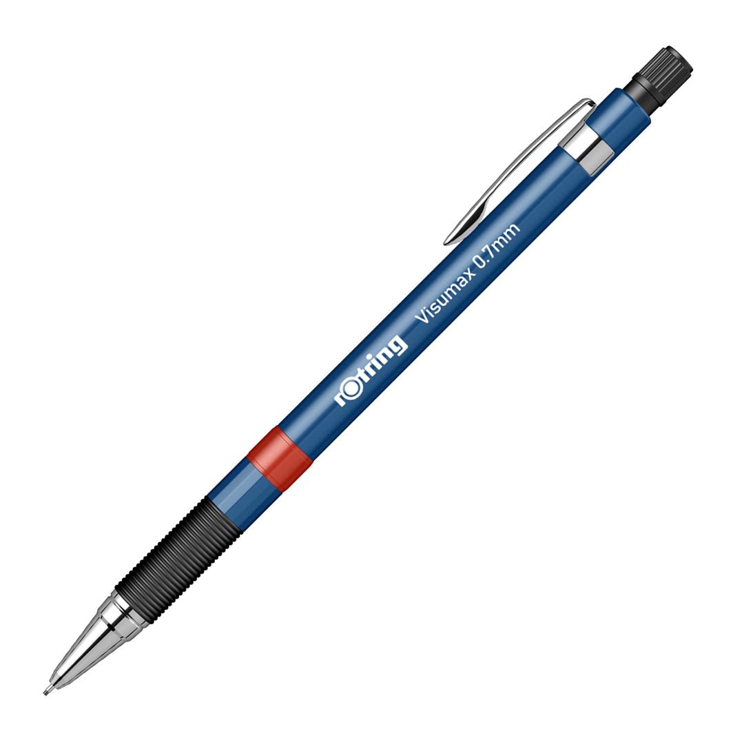 Rotring Visumax Mechanical Pencil 0.7 mm Blue with 24 HB Leads Blister Pack - SCOOBOO - 2102716 Blue - TGM - Mechanical Pencil