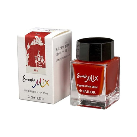 Sailor Fountain Pen Storia Mix Pigment Ink Bottle - 20ml - SCOOBOO - 13 - 1503 - 230 - Ink Cartridge