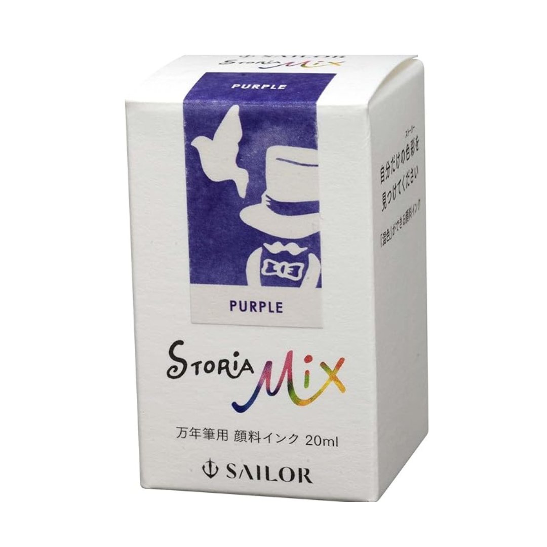 Sailor Fountain Pen Storia Mix Pigment Ink Bottle - 20ml - SCOOBOO - 13 - 1503 - 250 - Ink Cartridge