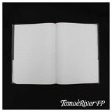 Sakae Technical Paper Note Tomoe River FP Note A5 White 5mm - SCOOBOO - SR - A5HBW - Ruled