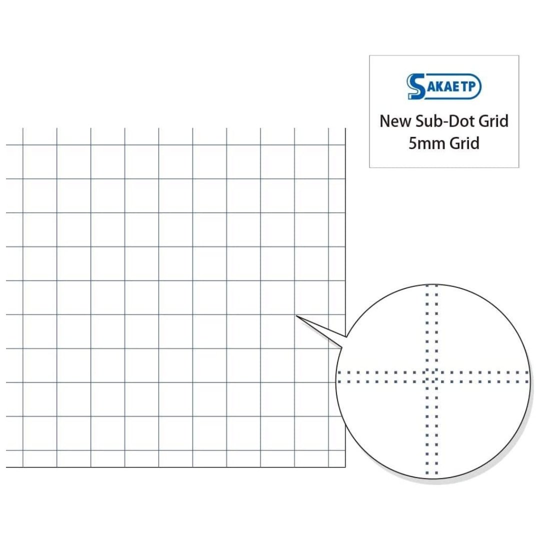SAKAE Technical Paper Tomoe River FP Cream Softcover Notebook A5 160P 5mm - SCOOBOO - TMR - A5NB - 68HC - Ruled
