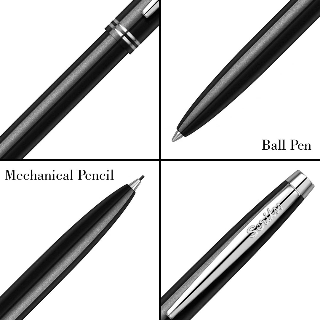 Scrikss 108 Prestige BP+MP Set in Crystal Box - SCOOBOO - 81911 BP+MP - TGM - Ball Pen