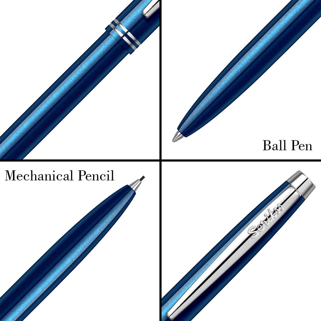 Scrikss 108 Prestige BP+MP Set in Crystal Box - SCOOBOO - 81928 BP+MPNIS - Ball Pen