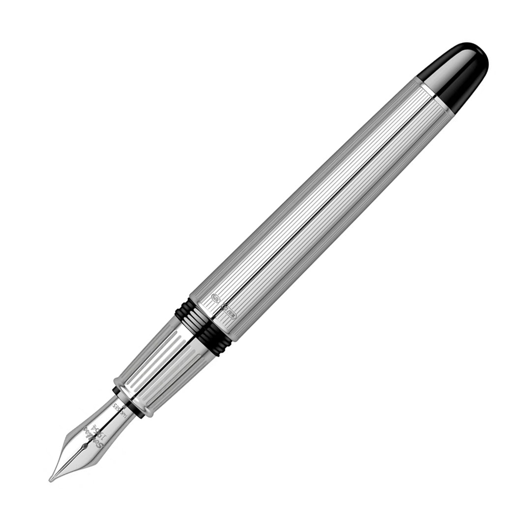 Scrikss 45th Year 1964 Silver Fountain Pen - SCOOBOO - 85308 - TGM - Fountain Pen