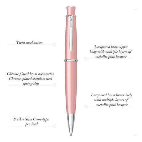 Scrikss 62 Chic Ball Pen - SCOOBOO - 74920 - TGM - Ball Pen