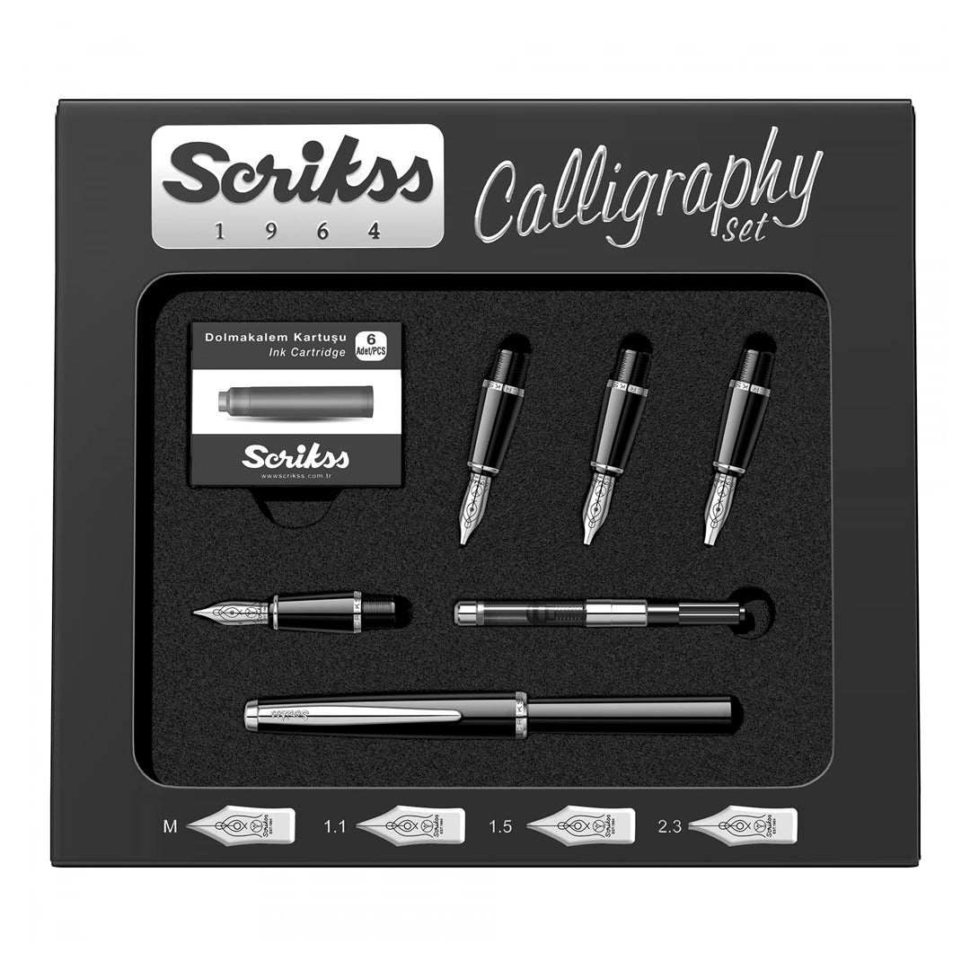 Scrikss Calligraphy Set FP - SCOOBOO - 75002 - TGM - Calligraphy Pens