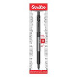 Scrikss Graph - X Matte Black Mechanical Pencil - 0.5mm - SCOOBOO - 86176 - TGM - Mechanical Pencil