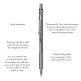 Scrikss Graph - X Mechanical Pencil - 0.7mm - SCOOBOO - 71349 - TGM - Mechanical Pencil