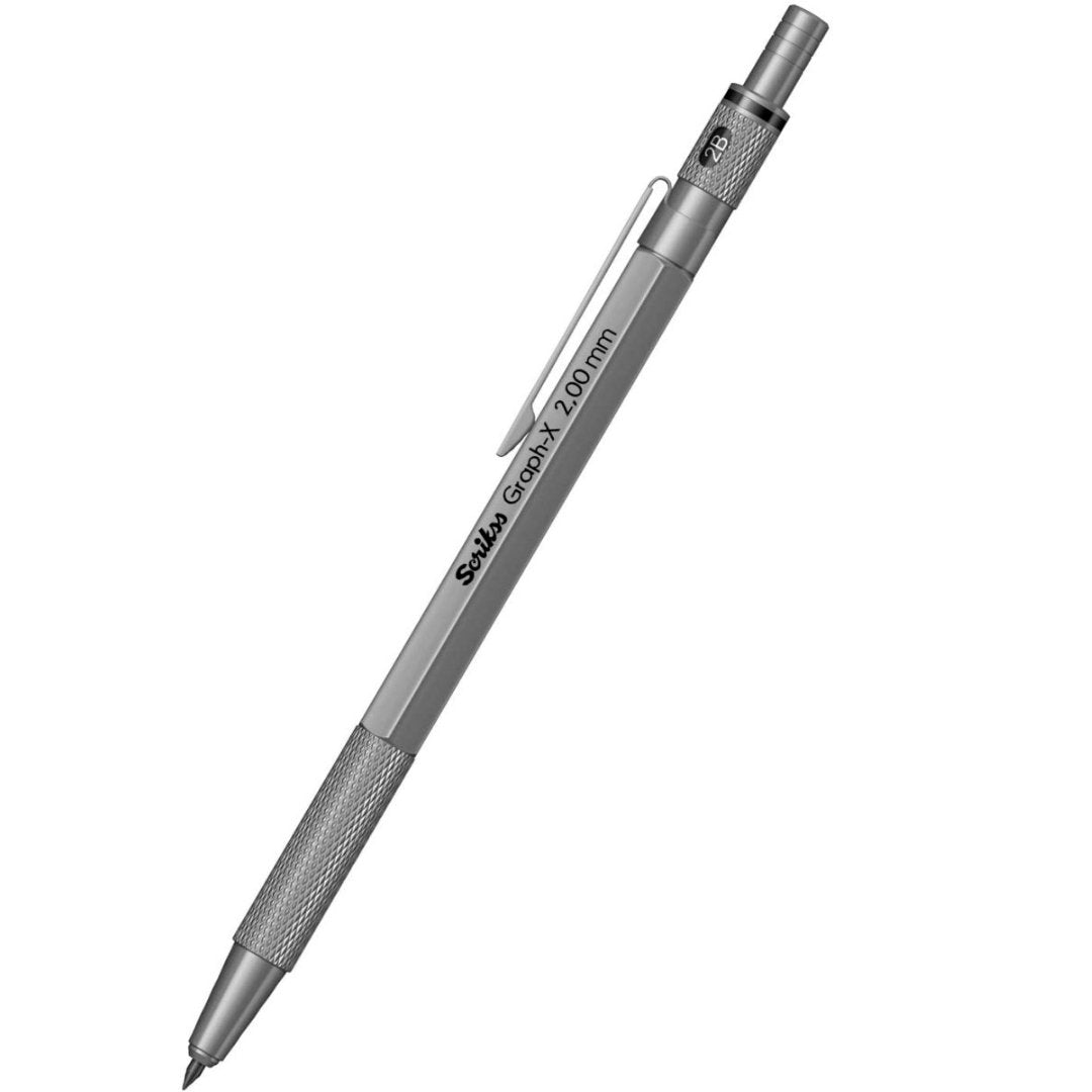 Scrikss GraphX Mechanical Pencil Matte Black2mm SCOOBOO Scrikss