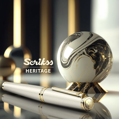 Scrikss Heritage Fountain Pen - Medium - SCOOBOO - 84004M - TGM - Fountain Pen