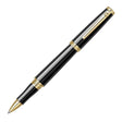 Scrikss Heritage Glossy Black With 23k Gold Plated Roller ball Pen ,1.0mm Point refill - SCOOBOO - 83991 - TGM - Roller Ball Pen