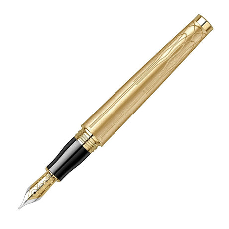 Scrikss Heritage Gold Fountain Pen - Medium - SCOOBOO - 80815M - TGM - Fountain Pen