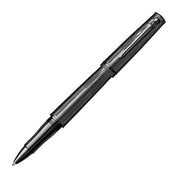 Scrikss Heritage Matt With Titanium Plated Engraved Design Black Roller ball Pen - SCOOBOO - 83977 - TGM - Roller Ball Pen