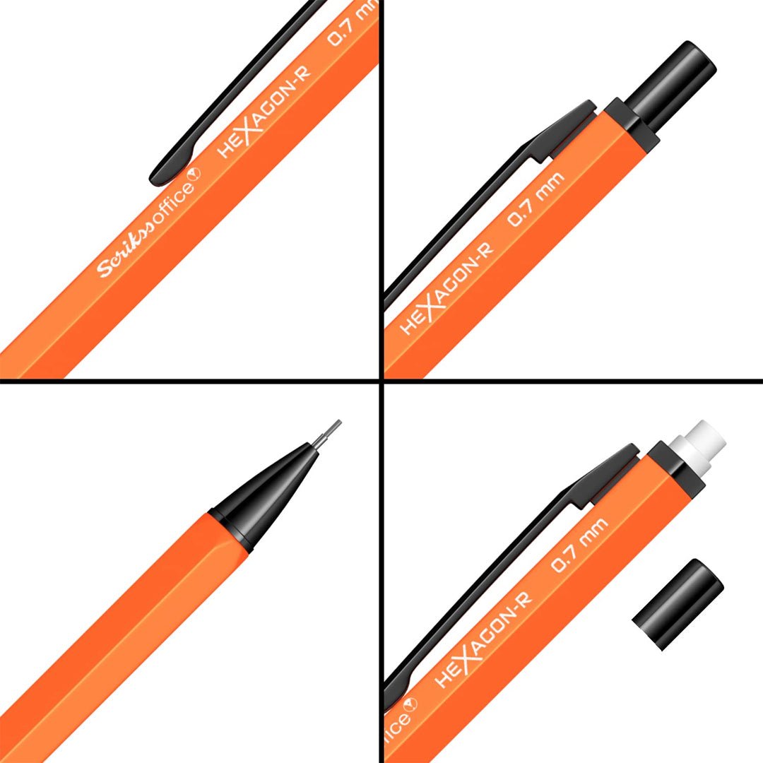 Scrikss Hexagon 0.7MM - SCOOBOO - 83502 - TGM - Mechanical Pencil