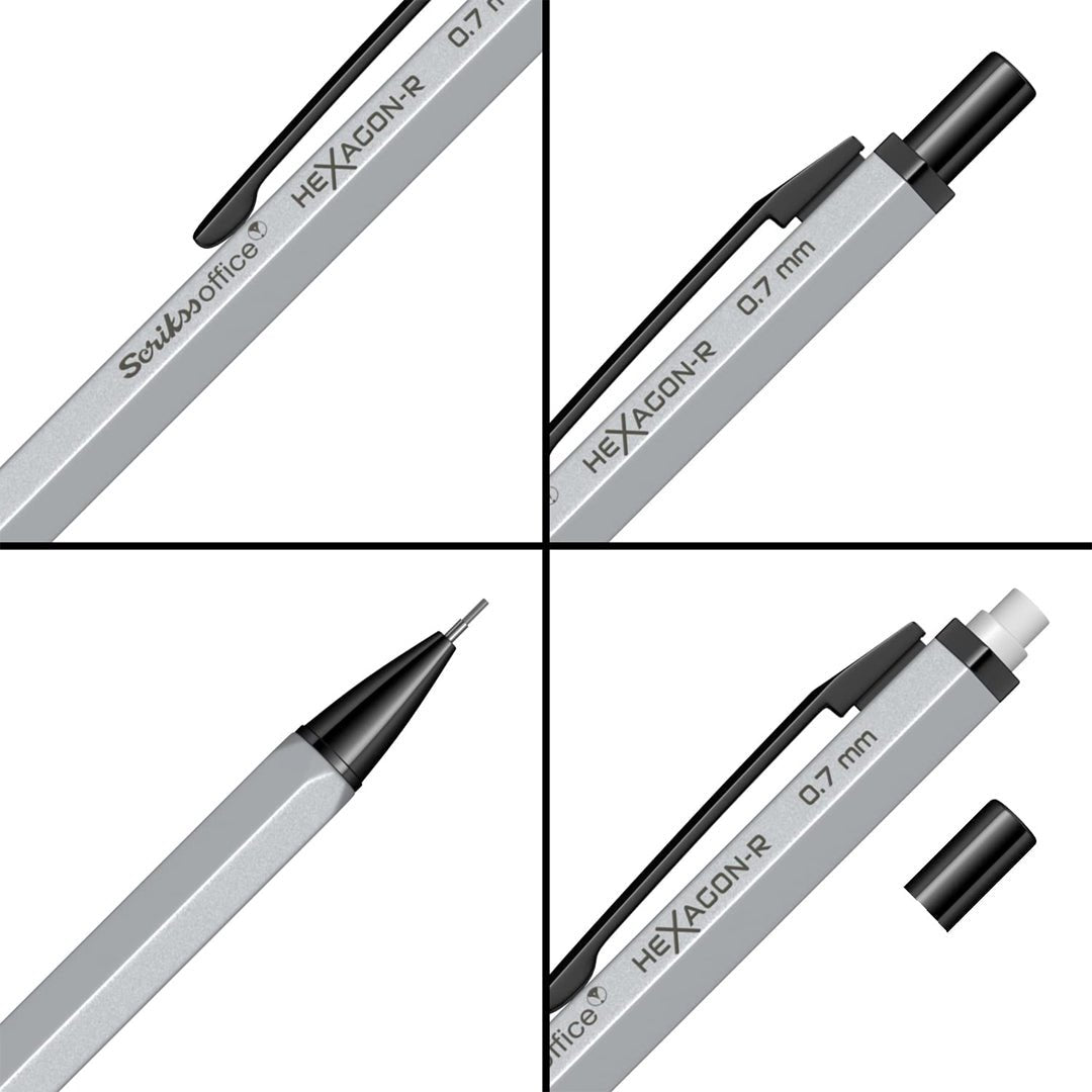 Scrikss Hexagon 0.7MM - SCOOBOO - 83434 - TGM - Mechanical Pencil