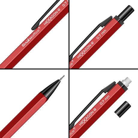 Scrikss Hexagon 0.7MM - SCOOBOO - 83465 - TGM - Mechanical Pencil