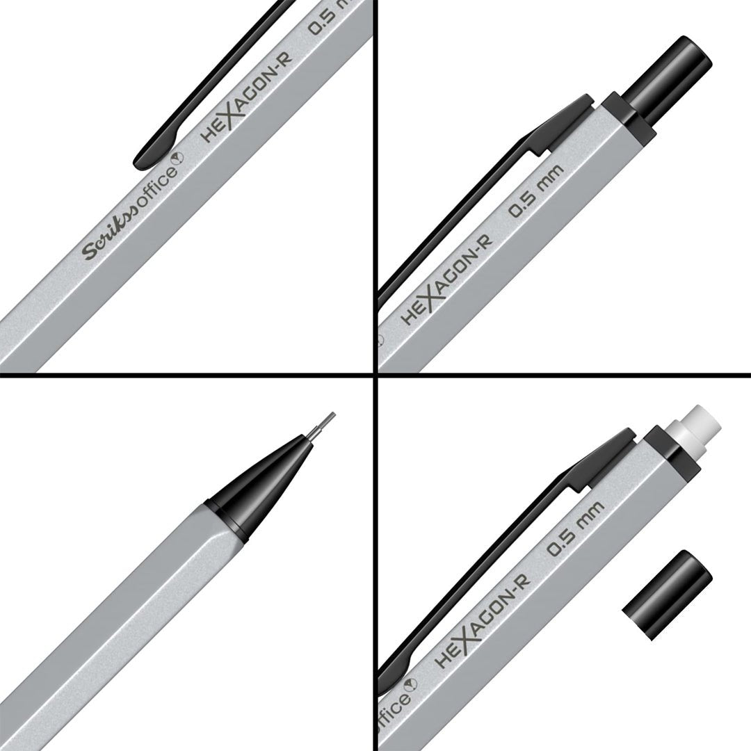 Scrikss Hexagon R 0.5MM - SCOOBOO - 83526 - TGM - Mechanical Pencil