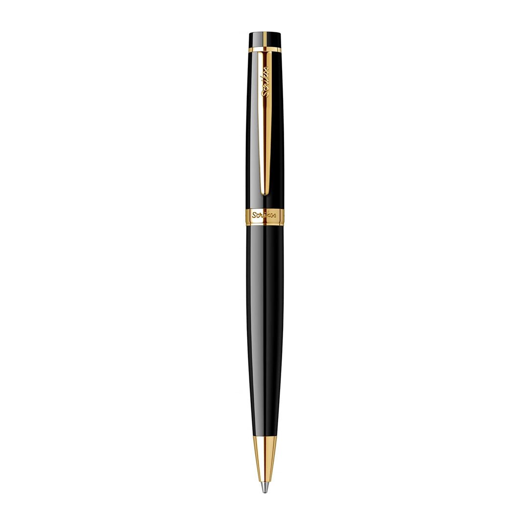 Scrikss Honor 38 - BP+MP Set Black Chrome - SCOOBOO - 62576 - TGM - Ball Pen