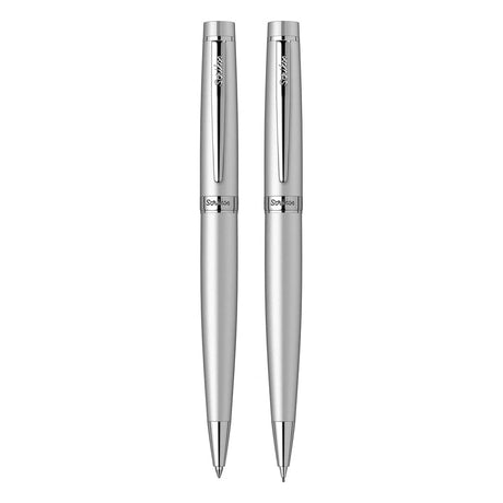 Scrikss Honor 38 - BP+MP Set Black Chrome - SCOOBOO - 62613 - TGM - Ball Pen