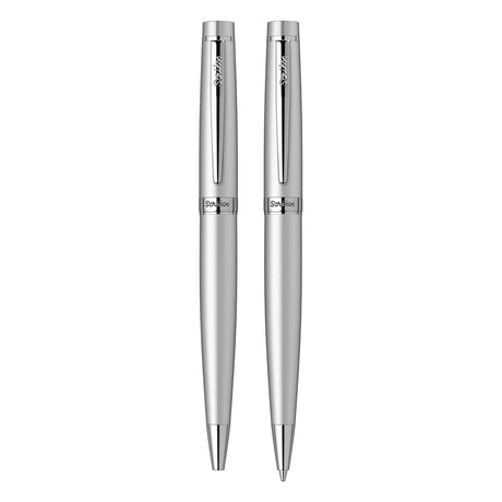 Scrikss Honor 38 - BP+MP Set Black Chrome - SCOOBOO - 62613 - TGM - Ball Pen