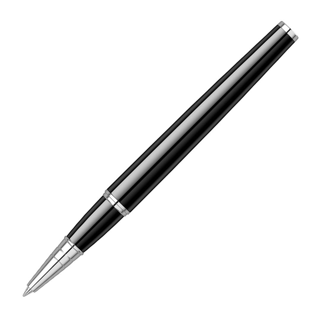 Scrikss Honour 38 Glossy Black With Chrome Plated Trims Roller ball Pen - SCOOBOO - 62385 - TGM - Roller Ball Pen