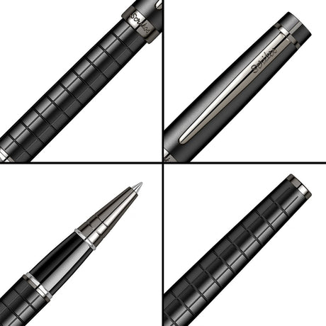 Scrikss Honour 38 Matt Black Roller Ball Point Pen - SCOOBOO - 79093 - TGM - Roller Ball Pen