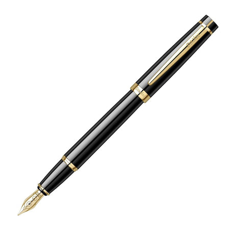 Scrikss Honour Chrome & Gold Fountain Pen - SCOOBOO - 62422 - TGM - Fountain Pen