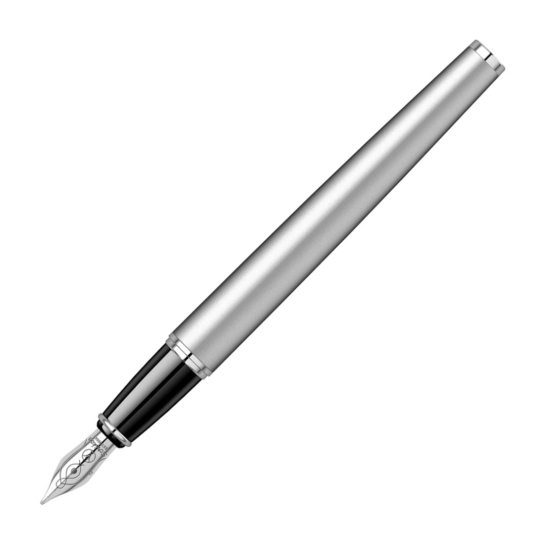 Scrikss Honour Matt Chrome Fountain Pen - SCOOBOO - 62460 - TGM - Fountain Pen