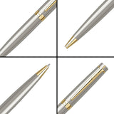 Scrikss Honour38 Satin Gold - GT Ballpoint Pen - SCOOBOO - 62354 - TGM - Ball Pen