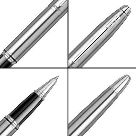 Scrikss Knight Chrome Roller Pen - SCOOBOO - 57091 - TGM - Roller Ball Pen