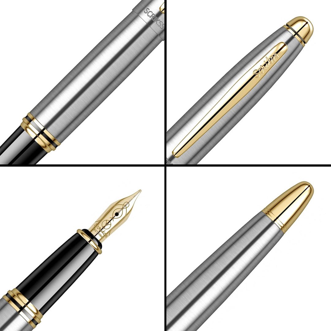 Scrikss Knight Fountain Pen - SCOOBOO - 57152 - TGM - Fountain Pen