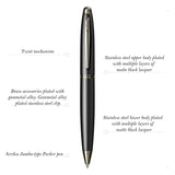 Scrikss Knight Matt Black Mechanical Pencil 0.7mm - SCOOBOO - 85537NIS - TGM - Mechanical Pencil